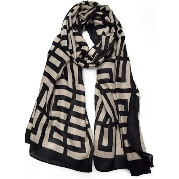 Women's Scarves Lady Light Soft Fashion Solid Scarf Wrap Shawl for All Season - Picture 1 of 7